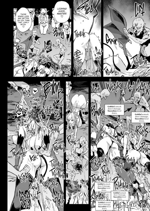 Victim Girls R: Succubus Queen VS Small Fry Goblin Chapter 1 page 33