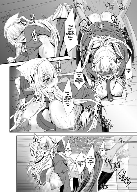 I Love You So, Master! -I Want to Enjoy Wild Sex with My Elf Maid- Chapter 1 page 17