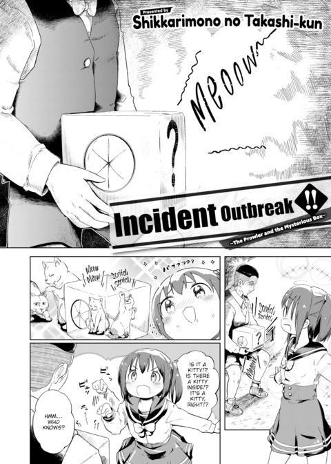 Incident Outbreak!! ~The Prowler and the Mysterious Box~ Chapter 1 page 2