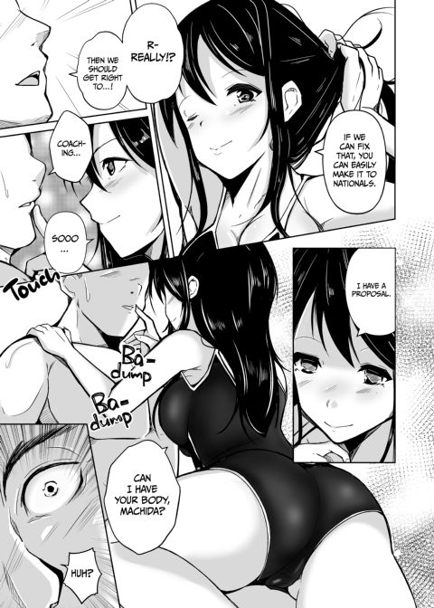 Body-Swapping With My Swim Team Senpai Chapter 1 page 4