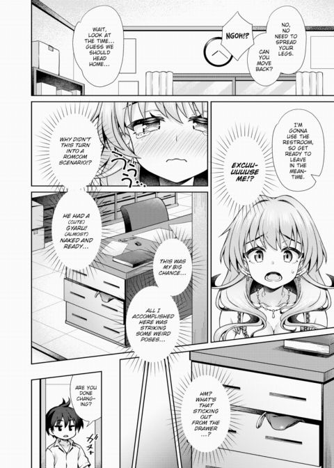 Gyaru-chan Will Roll Up Her Skirt For Otaku-kun! Chapter 1 page 8