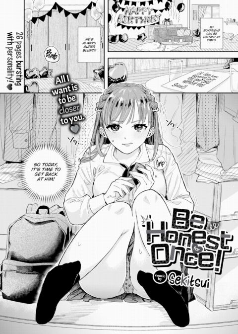 Be Honest For Once! Chapter 1 page 1