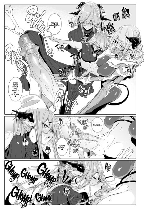 The Demon Lord Is Gone, the World Is at Peace... What Are the Hero and His Futa Succubi Gonna Do!? Chapter 1 page 8