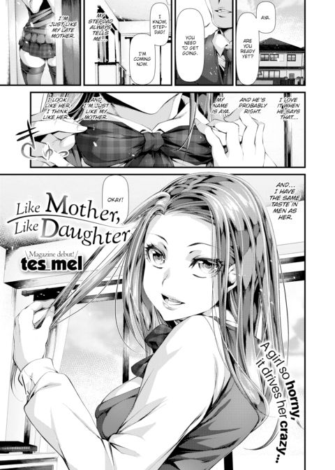 Like Mother, Like Daughter Chapter 1 page 1