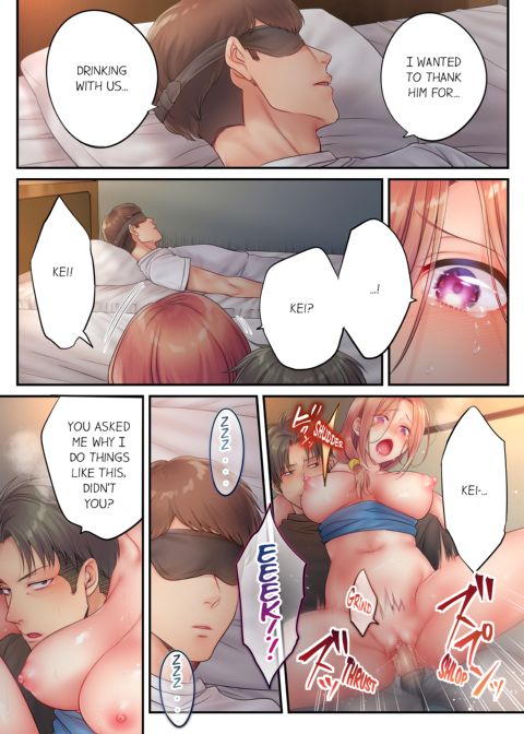 I Can't Resist His Massage! Cheating in Front of My Husband's Eyes Volume 5 Chapter 1 page 61