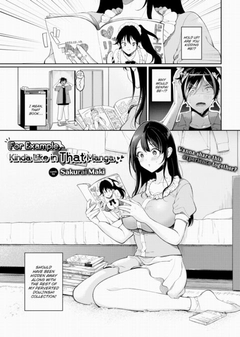 For Example, Kinda Like in That Manga Chapter 1 page 1