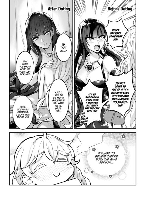 The Albino & The Witch Extra - What if They Started Dating!? Chapter 1 page 13