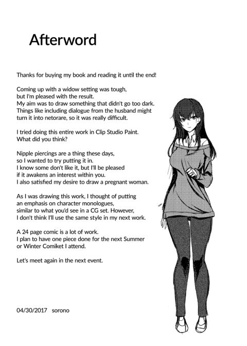 Ayane, 28 Year Old Widow Chapter 1 page 28