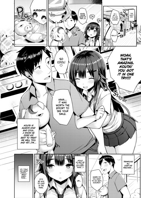 Curvy Tales: More of an Urge to NTR a Girlfriend in a School Swimsuit Chapter 1 page 9