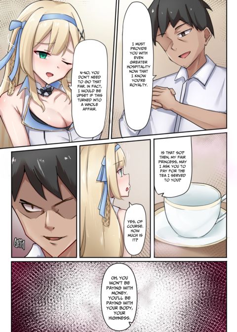Princess Knight Alicia and the Bunny Girl Costume Chapter 1 page 10
