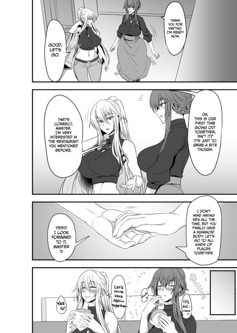 Gender Bender Cyborg Gets Hooked on Futanari Sex Chapter 1 page 39