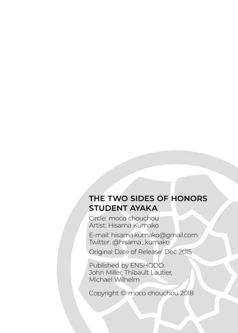 The Two Sides of the Honors Student Ayaka Chapter 1 page 19