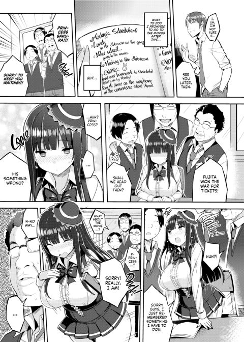 Curvy Tales: Urge to Turn the Princess of the Nerds into a Fuck Toy Chapter 1 page 6