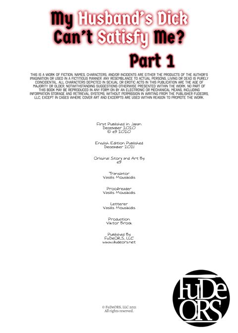 My Husband’s Dick Can’t Satisfy Me? Part 1 Chapter 1 page 38