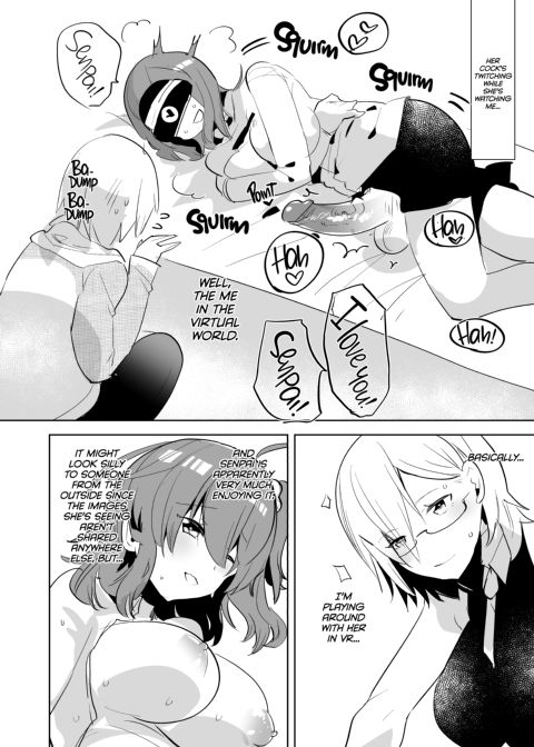 Senpai, Why Don't We Ditch the VR and Have Raw Futa Sex for Real? Chapter 1 page 5