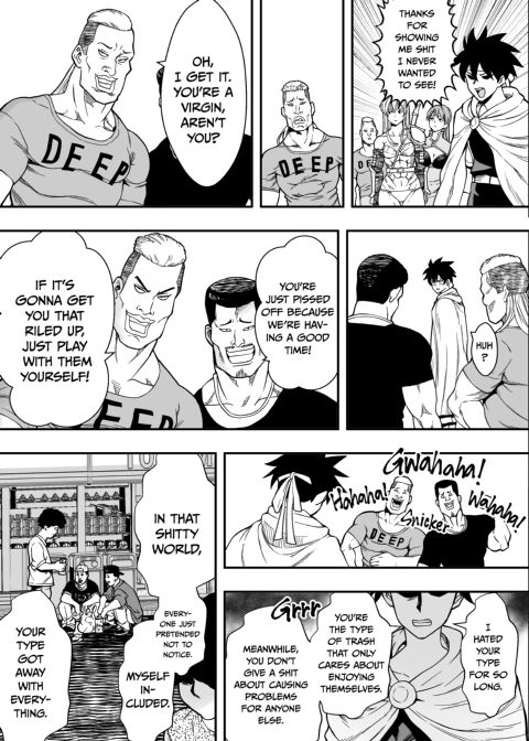 That Time I Got Reincarnated as a Cuck Chapter 1 page 36