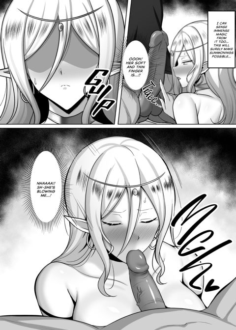 I Accidentally Summoned an Elven Princess While Jacking Off Chapter 1 page 7