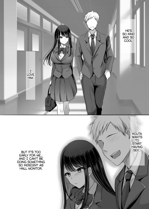 Stuck After School — A Busty Virgin Hall Monitor Gets Caught Touching Herself Chapter 1 page 5