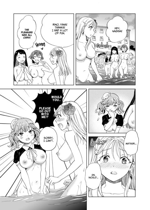 Happy Nudist Beach - It's a Great Day for a Lesbian Beach Orgy! Chapter 1 page 54