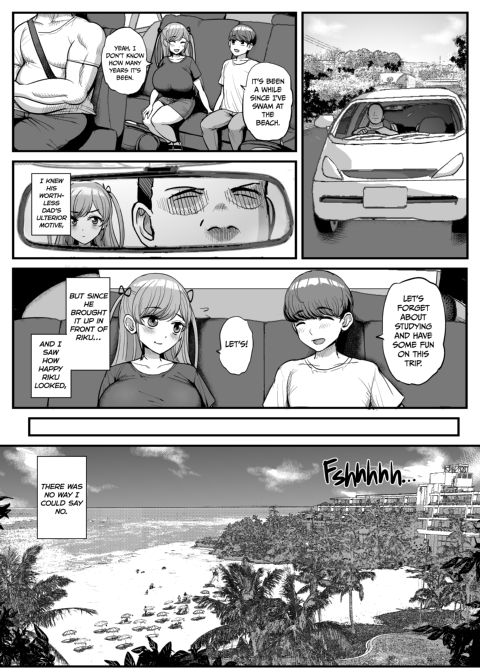 My Petite Girlfriend Is My Dad's Sex Slave - Family Vacation Arc Chapter 1 page 16