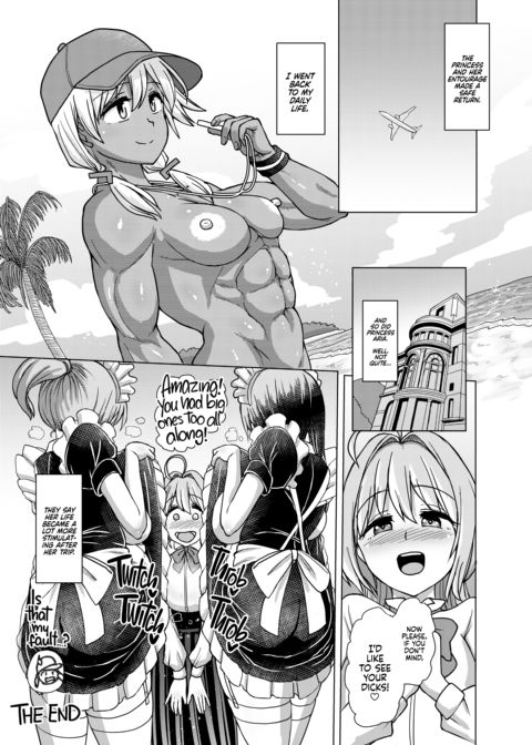 Working at the Futanari Beach Police 3 Chapter 1 page 42