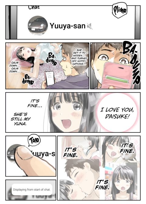 I Only Intended to Peek Through my Girlfriend's Phone Chapter 1 page 30