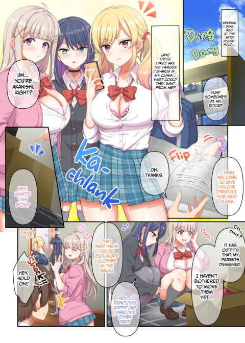 Cosplay Gyarus: Your House Is Now Our Wardrobe! Chapter 1 page 10