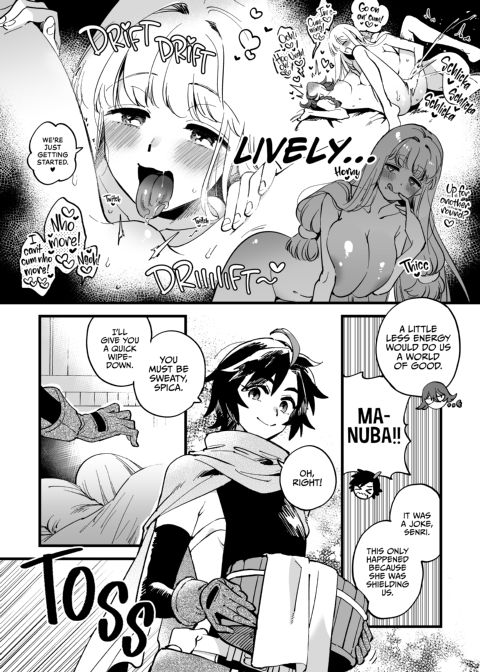 Adventurers by Day, Feverishly Fucking by Night Chapter 1 page 8