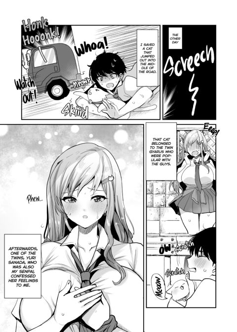 These Twin Gyarus Can't Get Enough Of My Cock 1 Chapter 1 page 2