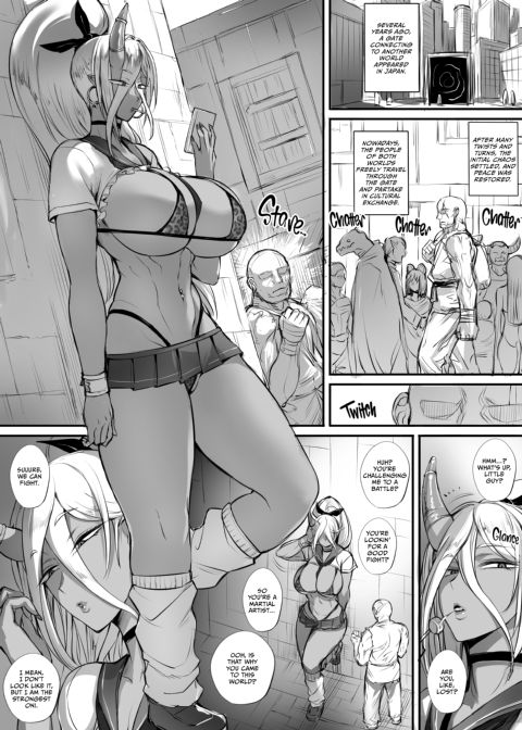 How the Earth's Greatest Fighter Became an Oni Gyaru's Toy Chapter 1 page 3