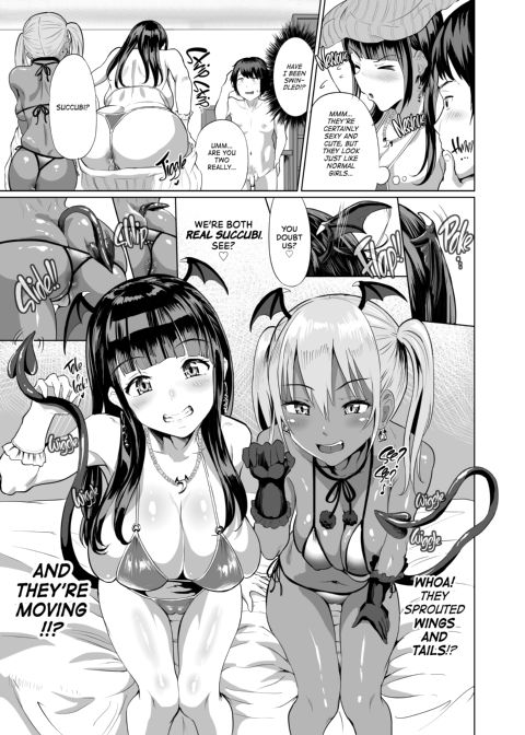 Succubus☆Delivery!! My Report on the Time I Called a Pair of Succubus Call Girls Chapter 1 page 6