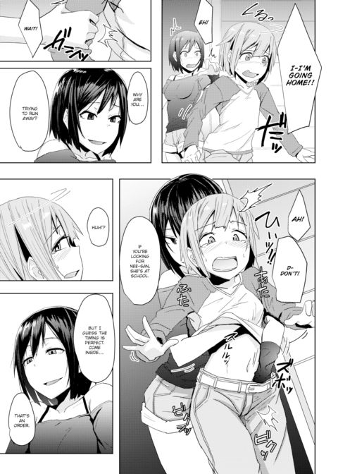 A Boy Gets Raped by His Older Girlfriend's Sister Chapter 1 page 9