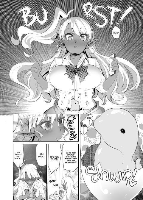 Dark Elf Schoolgirl Raises Tentacles Chapter 1 page 3