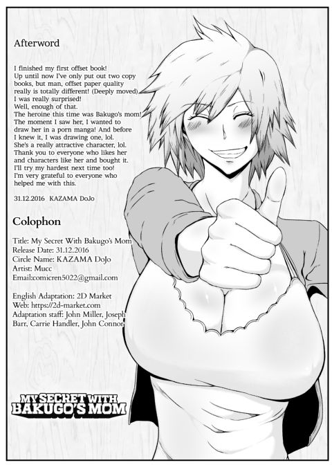 My Secret With Bakugo's Mom Chapter 1 page 27