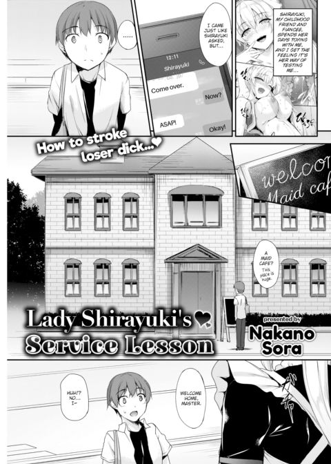 Lady Shirayuki's Service Lesson Chapter 1 page 1