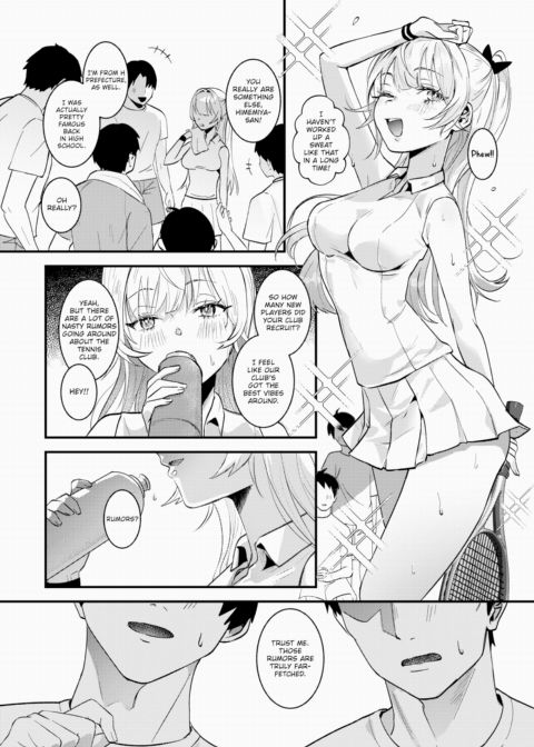 Himemiya-san of the Tennis Club Chapter 1 page 4