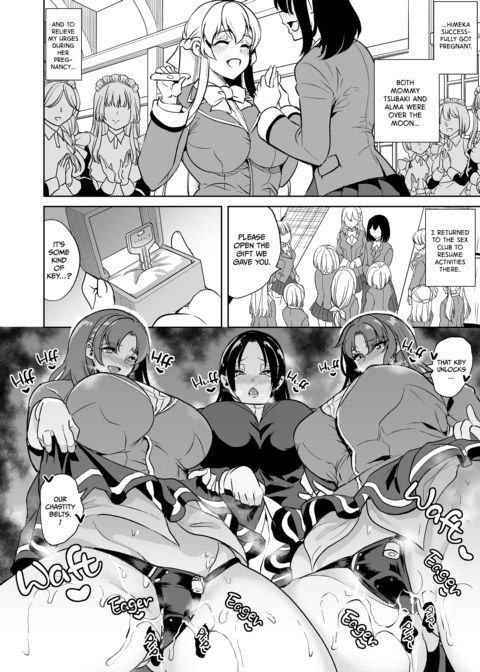 The Lone Cock in the Sex Club for Girls 4: Wedding Night Fulfillments Chapter 1 page 29