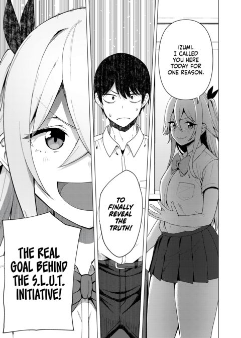 The Hall Monitor on S.L.U.T. Duty Vol. 4 Chapter 1 page 27