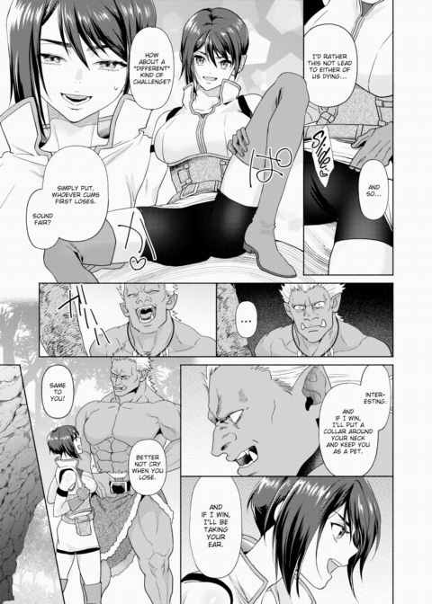 The Result of a Slutty Adventurer Underestimating Her Opponent Chapter 1 page 3