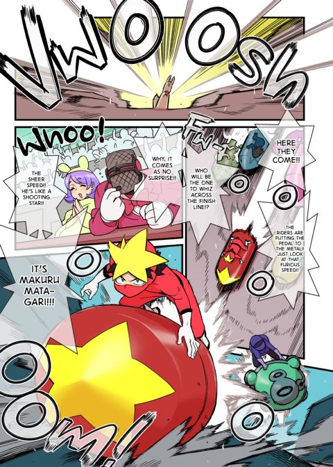 Super Dendo Ride Battle Chapter 1 page 4