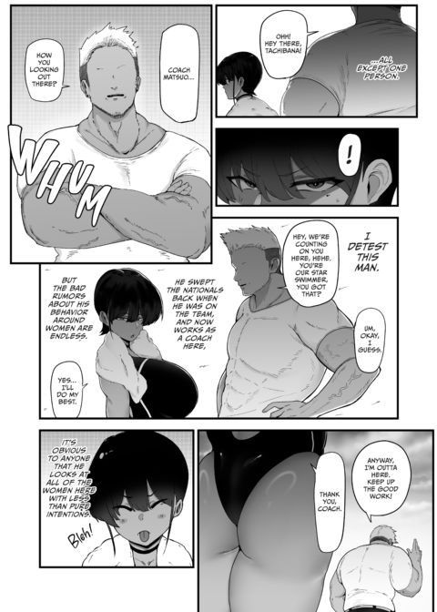 Lapped by the Swim Coach Chapter 1 page 4