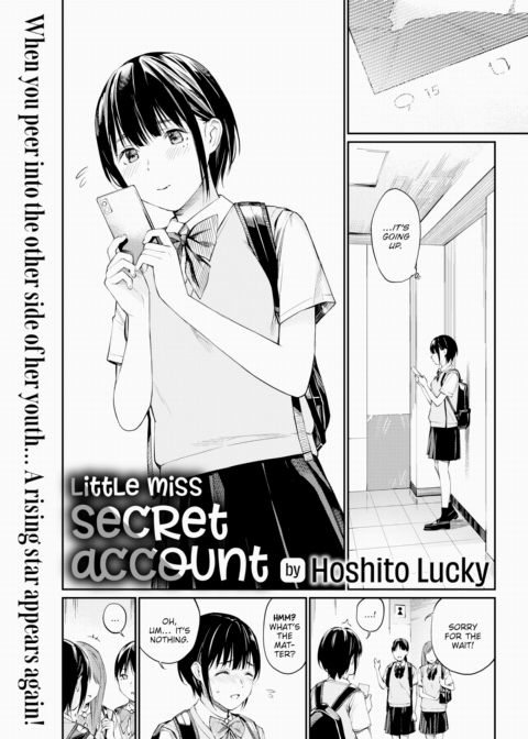 Little Miss Secret Account Chapter 1 page 1