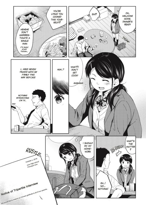 1 Room Apartment + Highschool Girl Suddenly Living Together? Close Contact!? First Sex!!? Ep.2 Chapter 1 page 5