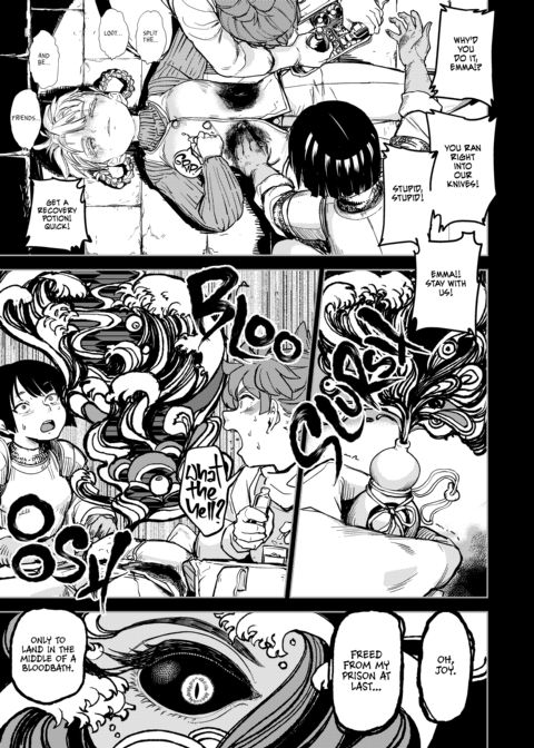 A Lesbian and a Corpse Walk Into a Dungeon... Chapter 1 page 12
