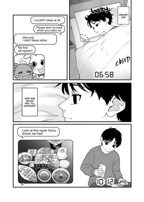 Winter Break With My Girlfriend and Our Master 3 Chapter 1 page 9