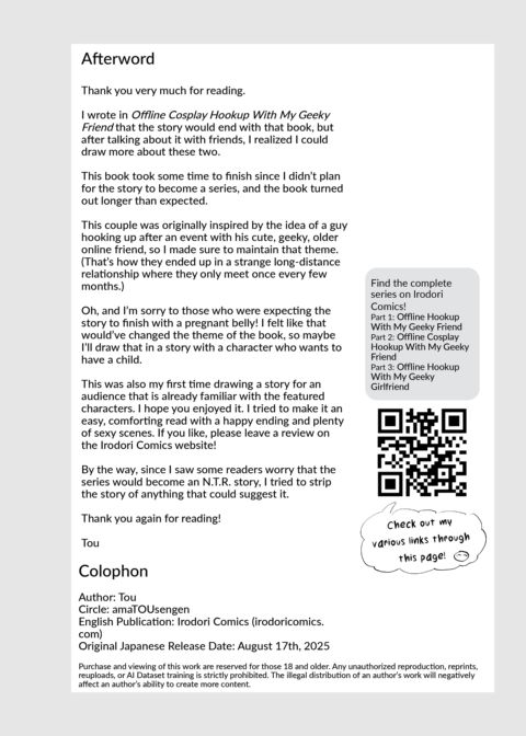 Offline Hookup With My Geeky Girlfriend Chapter 1 page 91