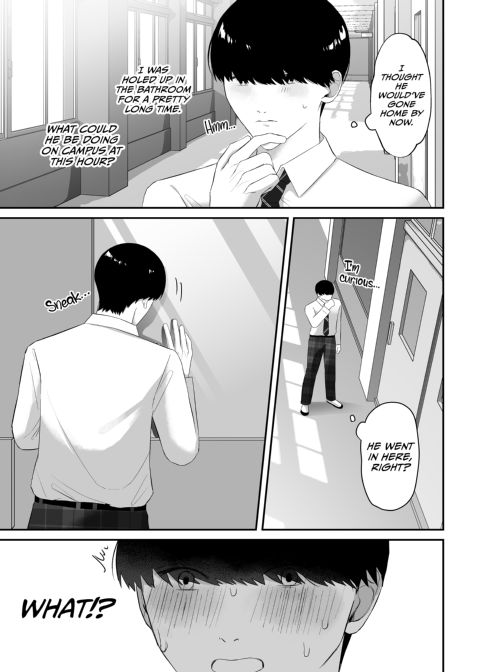 Man-Boob Peep Show - Banging in Front of My Jealous Classmate Chapter 1 page 7
