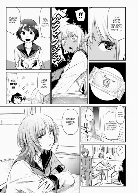 Living With a Naughty, Bronze High School Elf Chapter 1 page 11