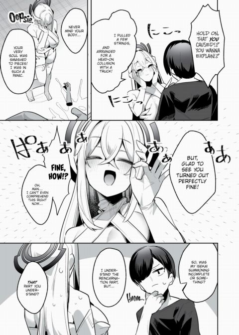 What's Wrong With Making Babies With a Slightly Crazy Stalker Goddess? Chapter 1 page 3