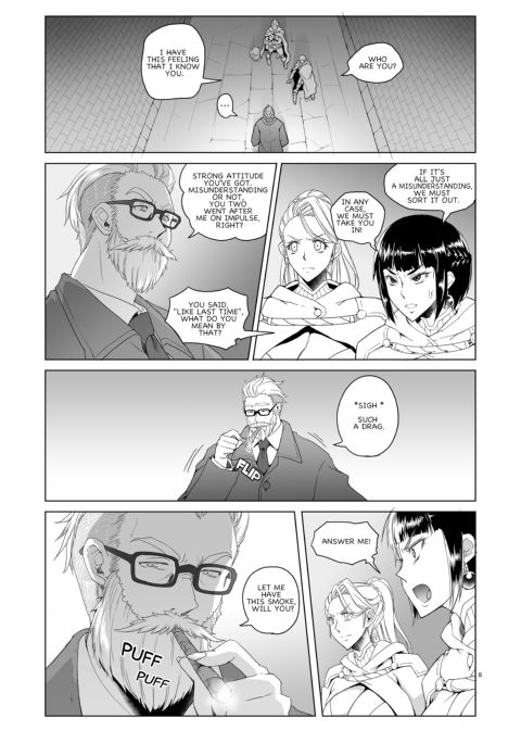 Lady Knight Rahel and The Silvery Forest Fang 2 Chapter 1 page 7